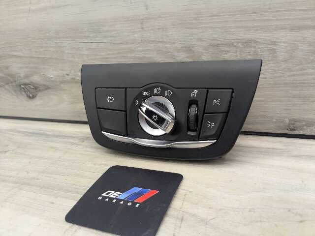 18-24 OEM BMW G01 G02 X3 X4 Headlight Switch Control Panel Light Module BLACK