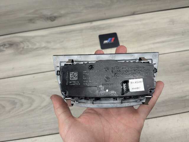 18-24 OEM BMW G01 G02 X3 X4 Headlight Switch Control Panel Light Module BLACK