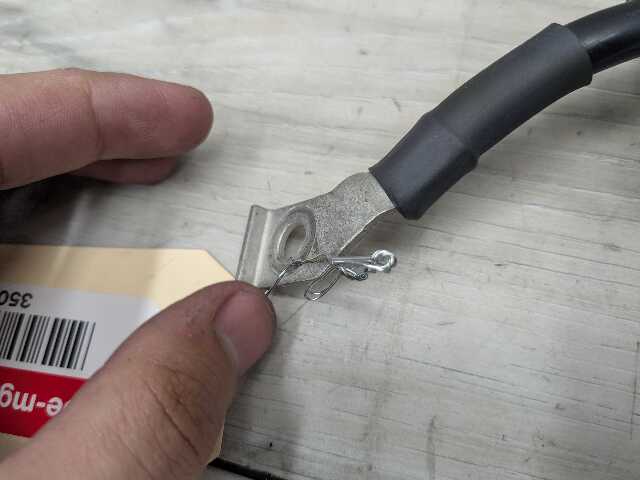 18-24 OEM BMW G01 G02 X3 X4 Negative Battery Cable Terminal Wire