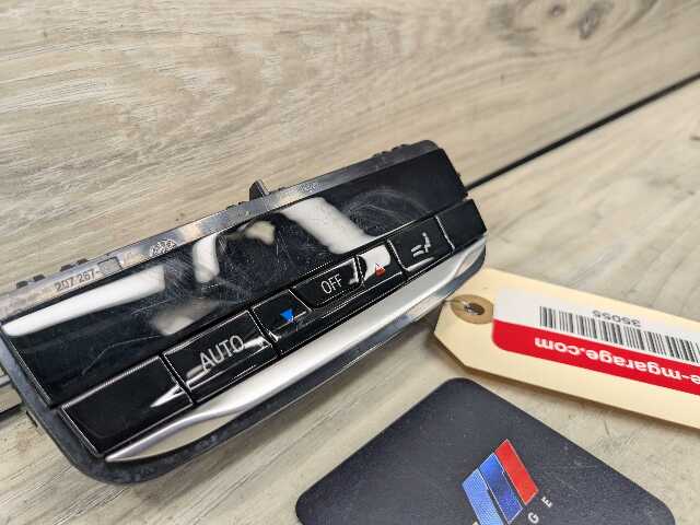 OEM BMW G01 G02 F97 F98 X3 X4 AC Rear Heater Climate Control Switch Panel