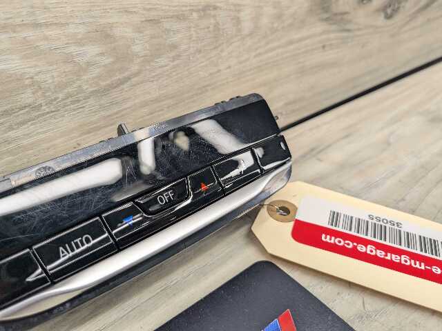 OEM BMW G01 G02 F97 F98 X3 X4 AC Rear Heater Climate Control Switch Panel