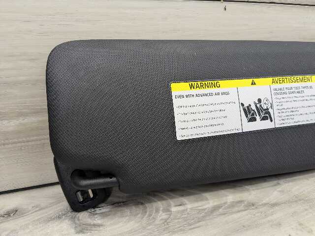 18-24 OEM BMW G01 G02 F97 X3 X4 Left Driver Right Passenger Side Sun Visor Black