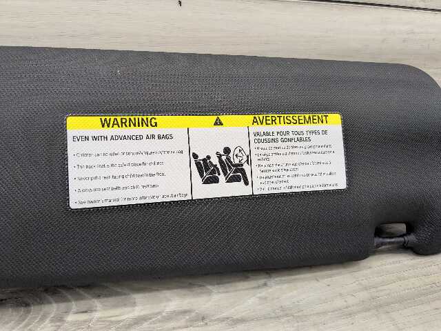 18-24 OEM BMW G01 G02 F97 X3 X4 Left Driver Right Passenger Side Sun Visor Black