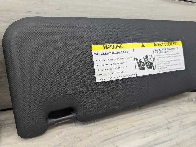18-24 OEM BMW G01 G02 F97 X3 X4 Left Driver Right Passenger Side Sun Visor Black