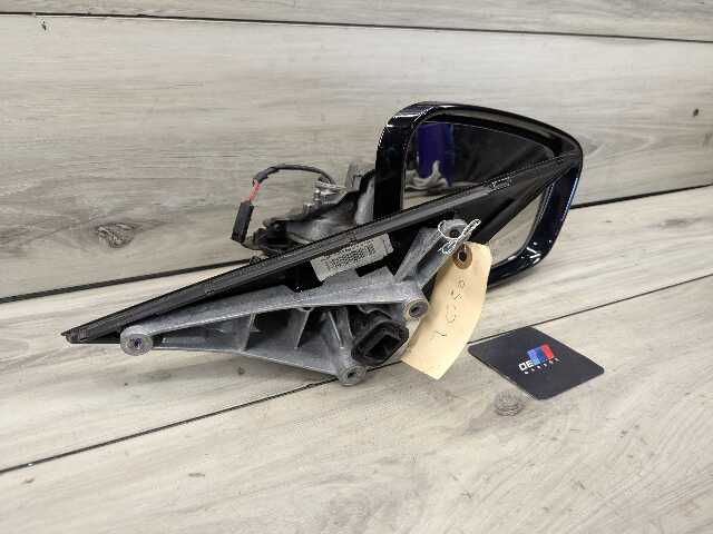 OEM BMW G30 530 540 M550 Right Passenger Side Mirror Blind Spot SHADOW GLOSS