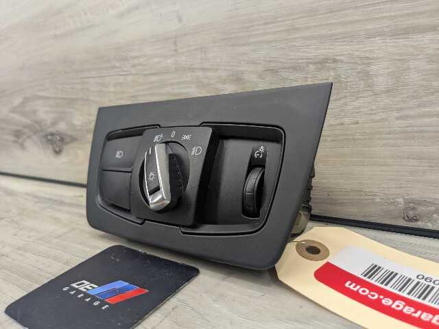 OEM BMW F22 F30 F32 F82 F80 Headlight Switch Control Panel Light Module BLACK