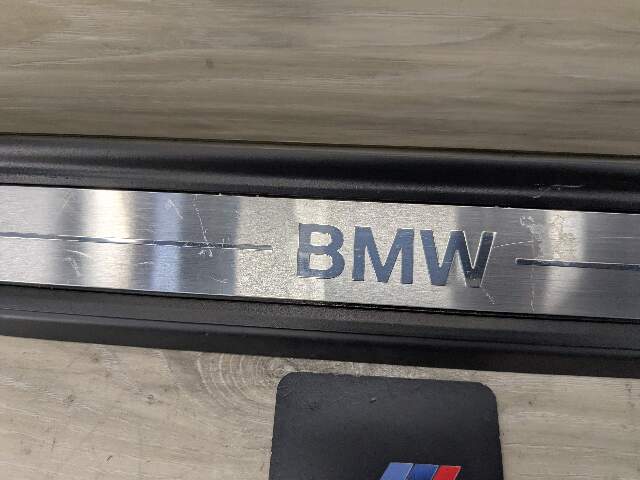 SCRATCHES* 19-21 OEM BMW G20 330 Front Door Sill Plate Molding Trim Left Right