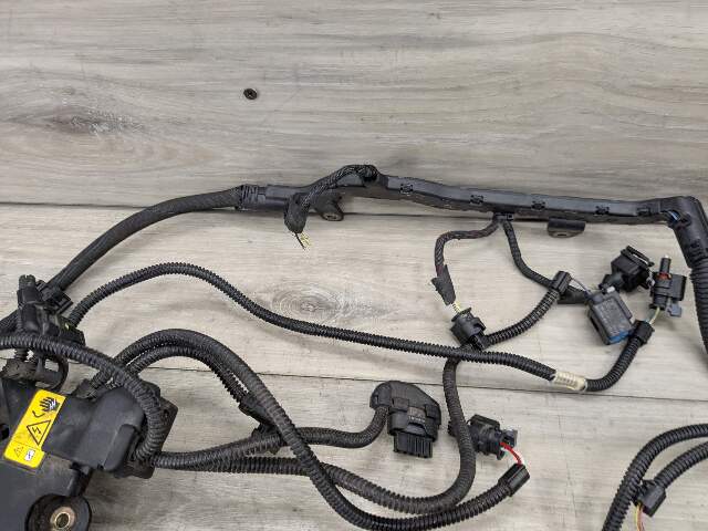 19-21 OEM BMW G05 G07 50iX Engine N63M Sensor Module Wiring Wire Harness 1-4