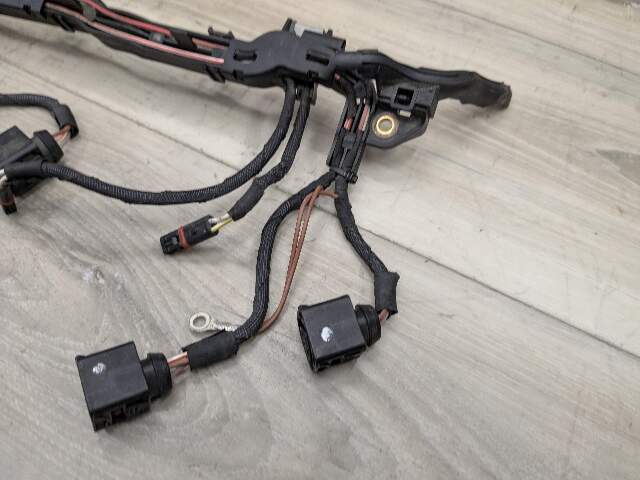 OEM BMW G11 G12 750 G30 M550 AWD Engine N63R Wiring Wire Harness Module 1-4