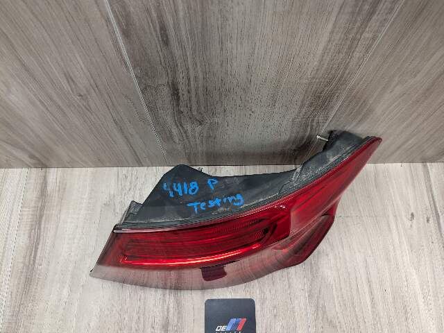 14-16 OEM BMW F10 528 535 550 M5 Rear Right Passenger Side Outer Tail Light