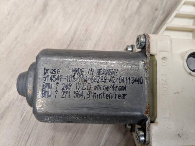 OEM BMW F10 528 535 550 Front Rear Right Passenger Door Window Regulator Motor