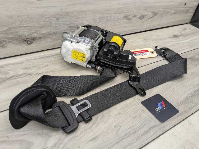 OEM BMW F95 G05 G06 G07 X5 X6 X7 Front Right Passenger Seat Belt Retractor Black