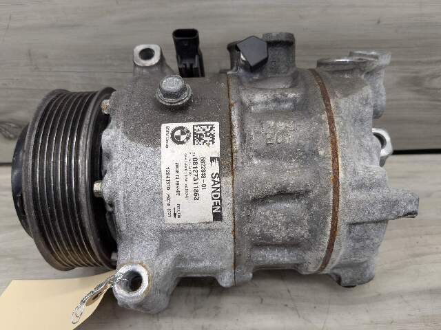 OEM BMW F90 F93 G05 G07 G12 G16 G30 AC Compressor Clutch Pump W/ Pulley N63 S63