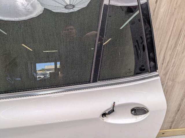 18-24 OEM BMW F97 G01 X3 X3M Rear Left Driver Side Door Shell Panel White A96