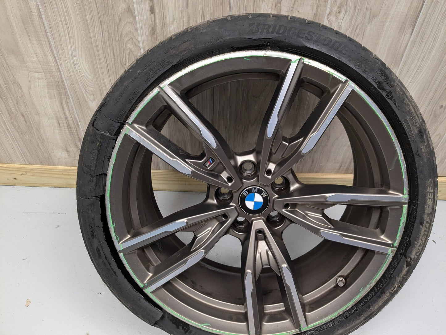 *19-24 OEM BMW G20 330 M340 Rim Wheel 19x8 ET27 LM Rad Doppelspeiche Style 797M