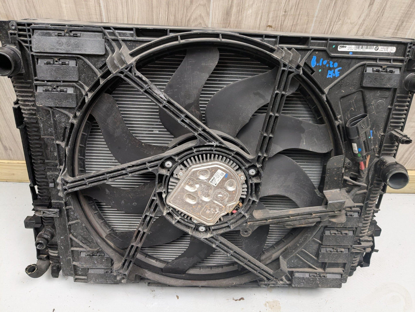 OEM BMW G20 G22 G23 M340 M440 Radiator Condenser Cooling Fan Assembly 850W B58
