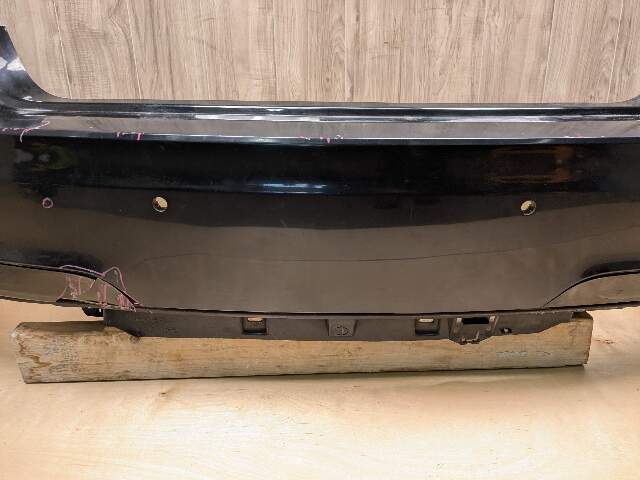 *13-15 OEM BMW F01 F02 740 750 M SPORT Rear Bumper Cover PDC Holes Black