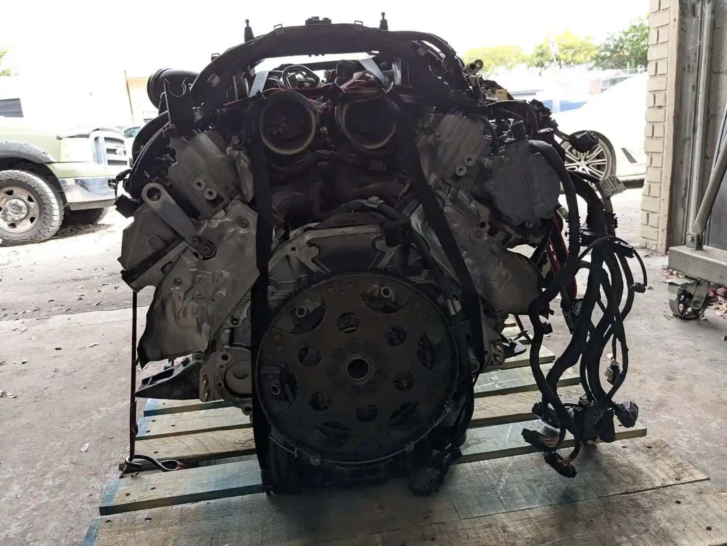 14-16 OEM BMW X5 X6 F15 F16 50iX Engine Motor Long Block N63T COMPLETE 129k Ran!