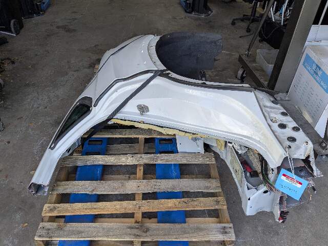 15-19 OEM BMW F16 F86 X6 X6M Rear Left Driver Side Quarter Panel Frame Body Cut