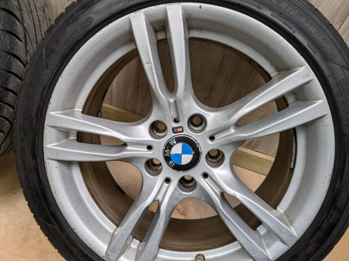 *12-20 OEM BMW F30 F32 F33 F36 428 435 440 Wheels Rims 18x8 ET34 Style 400 SET