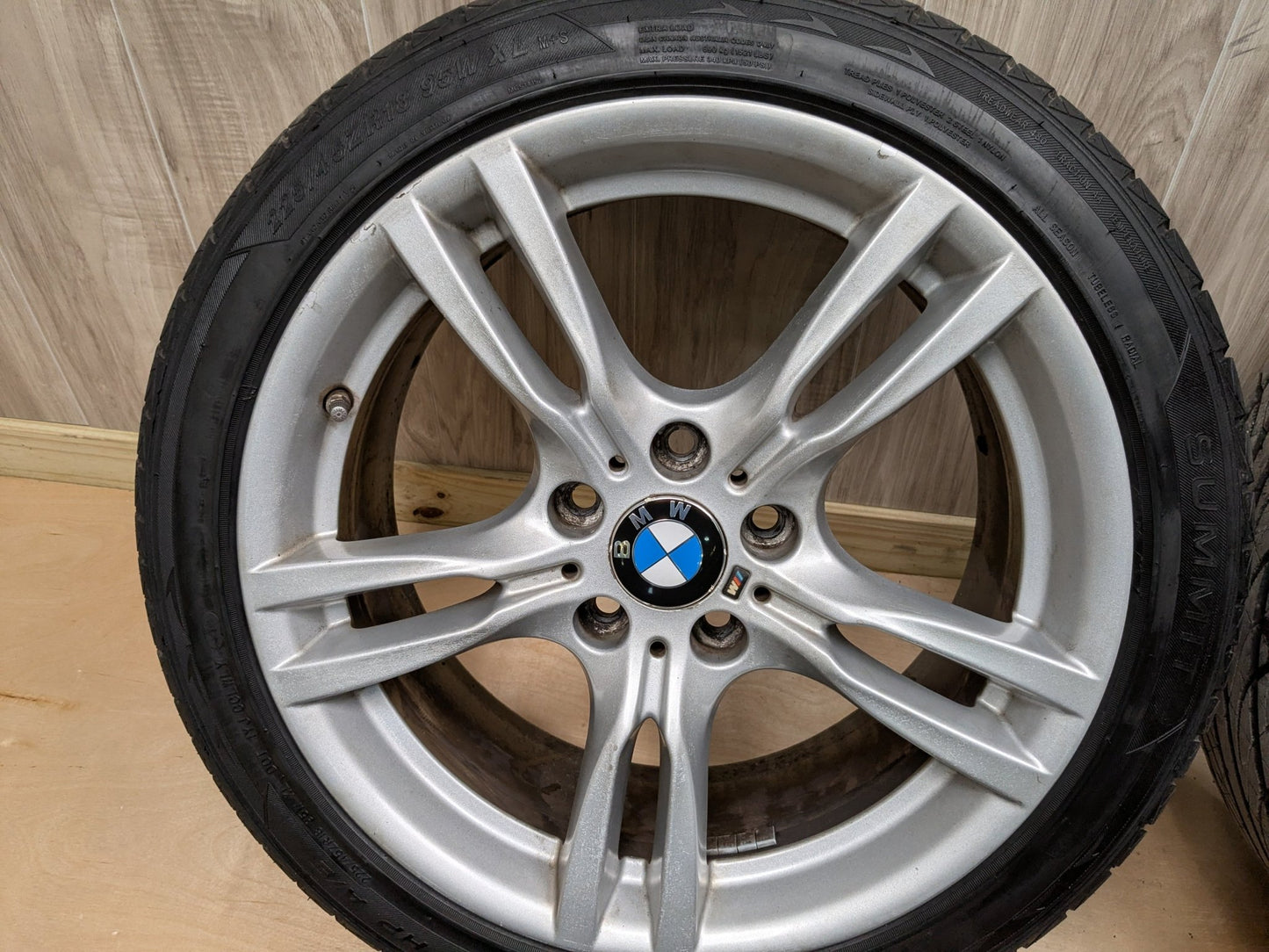 *12-20 OEM BMW F30 F32 F33 F36 428 435 440 Wheels Rims 18x8 ET34 Style 400 SET