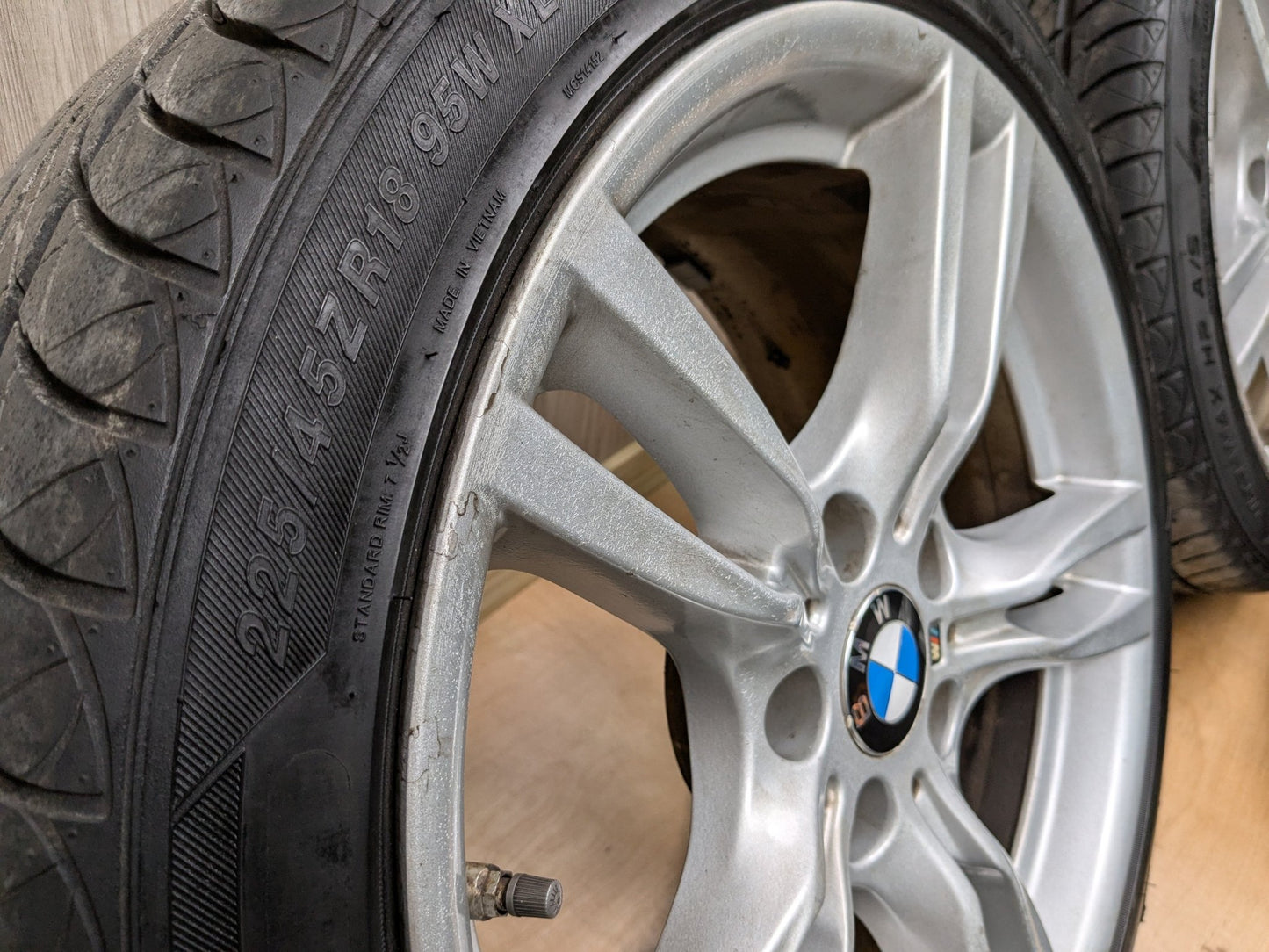 *12-20 OEM BMW F30 F32 F33 F36 428 435 440 Wheels Rims 18x8 ET34 Style 400 SET