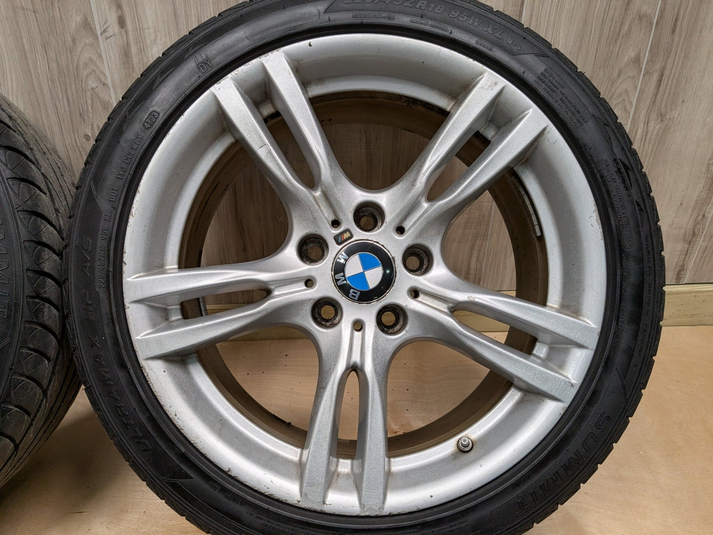 *12-20 OEM BMW F30 F32 F33 F36 428 435 440 Wheels Rims 18x8 ET34 Style 400 SET