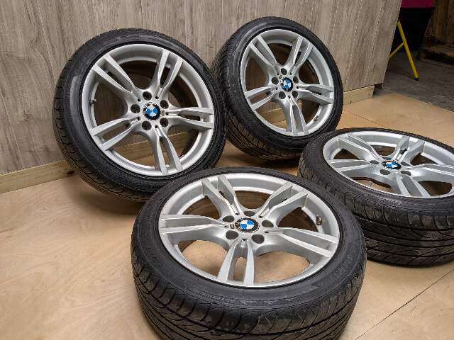 *12-20 OEM BMW F30 F32 F33 F36 428 435 440 Wheels Rims 18x8 ET34 Style 400 SET