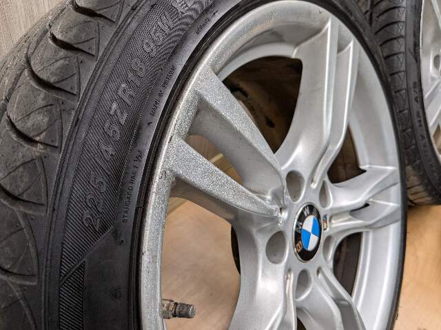 *12-20 OEM BMW F30 F32 F33 F36 428 435 440 Wheels Rims 18x8 ET34 Style 400 SET