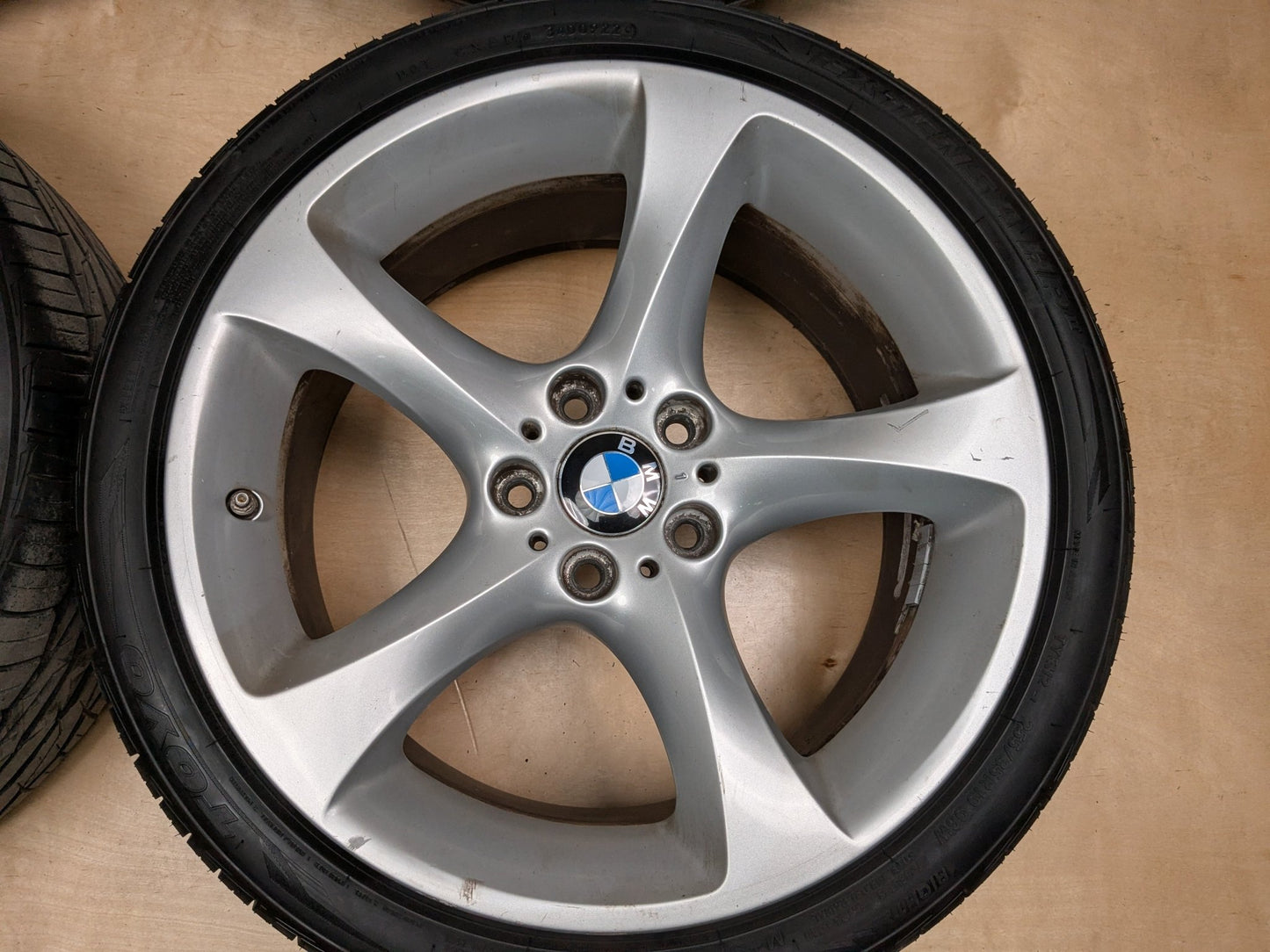06-13 OEM BMW E90 E92 E93 Wheels Rims 19x8 19x9 ET37 ET39 Star Spoke Style 230