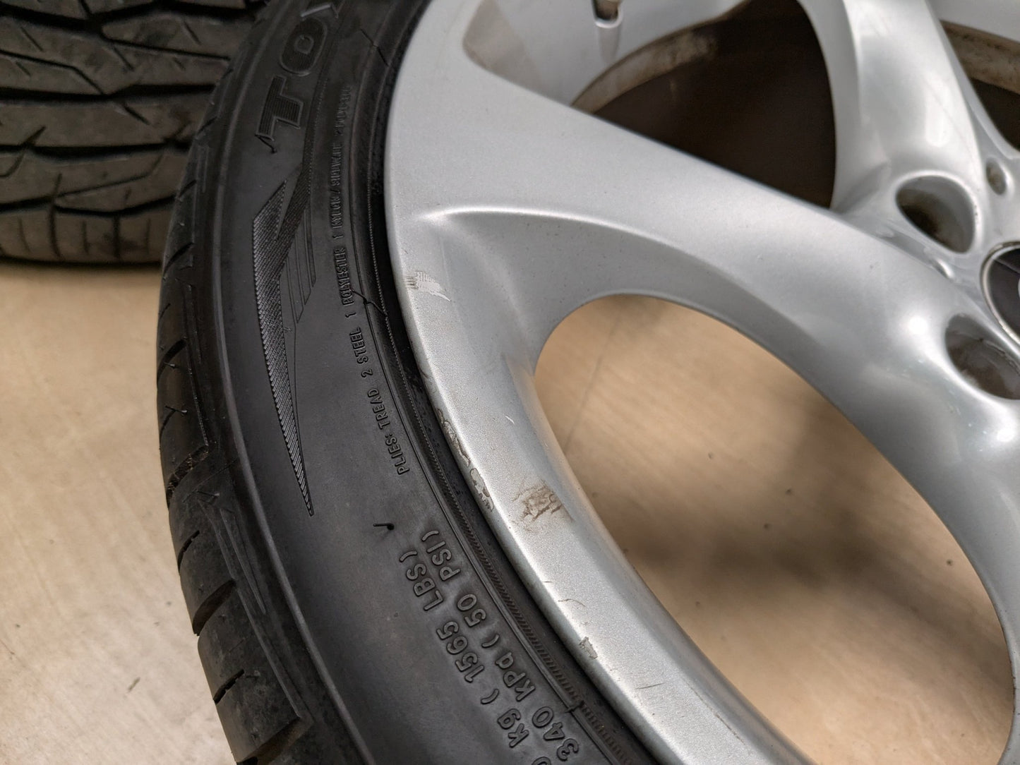 06-13 OEM BMW E90 E92 E93 Wheels Rims 19x8 19x9 ET37 ET39 Star Spoke Style 230