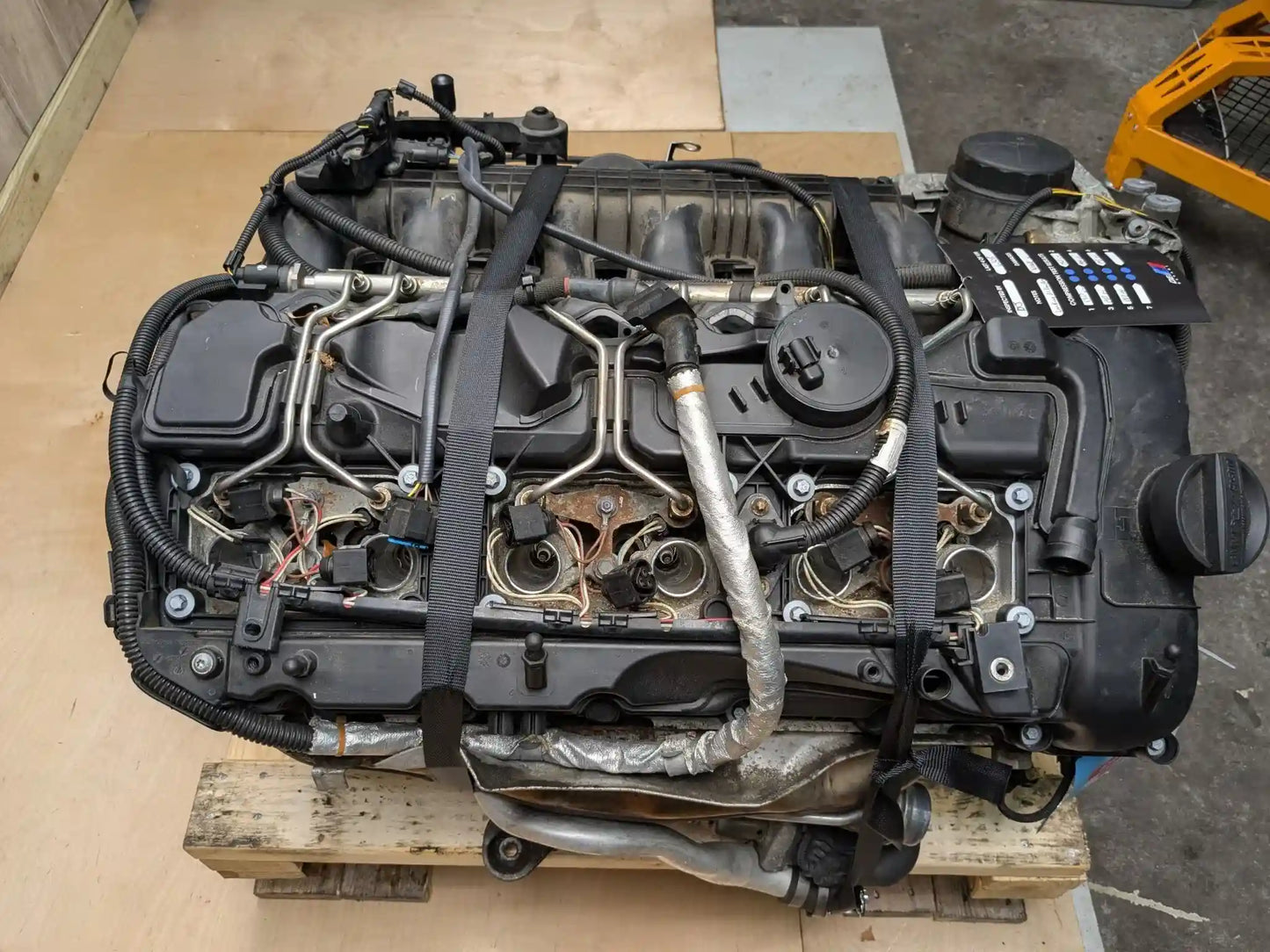 14-16 OEM BMW F30 F32 F36 AWD Long Block N55 COMPLETE ENGINE MOTOR 163k EWG Ran!