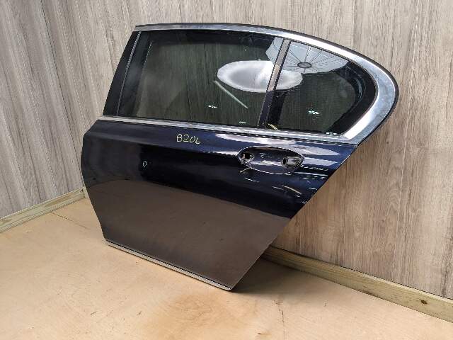 *16-22 OEM BMW G11 G12 740 750 M760 Rear Left Driver Door Shell Panel Black A89