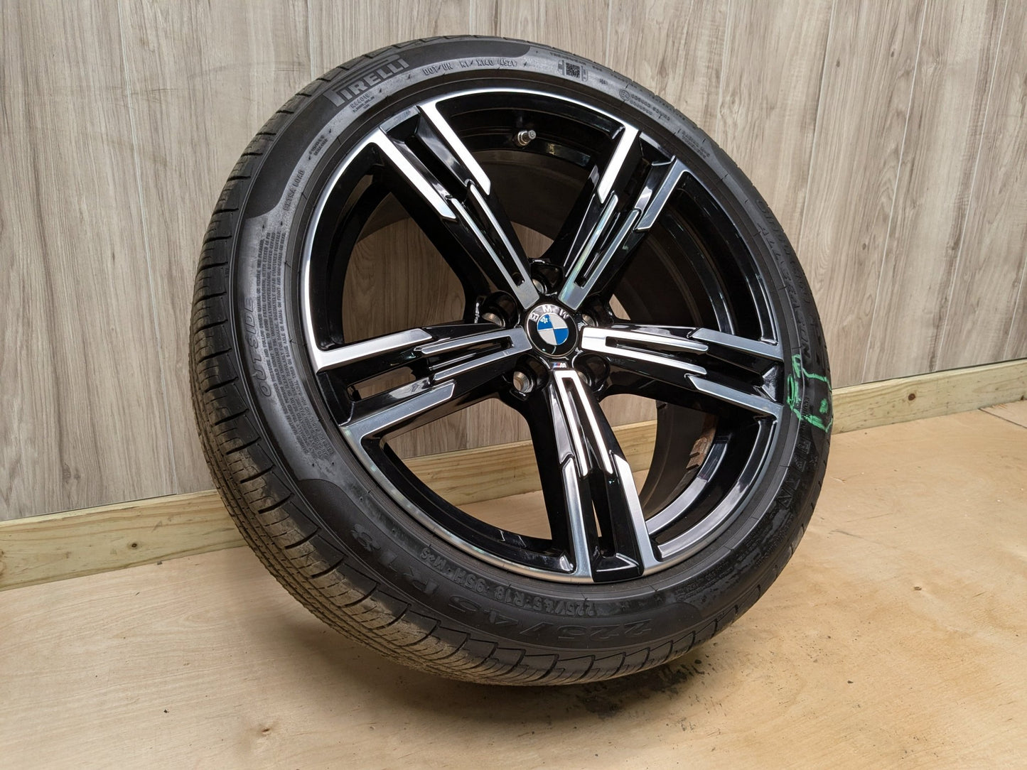 *22-25 OEM BMW G42 230 M240 Alloy Rim Wheel 18x7.5 ET25 Double Spoke Style 848M