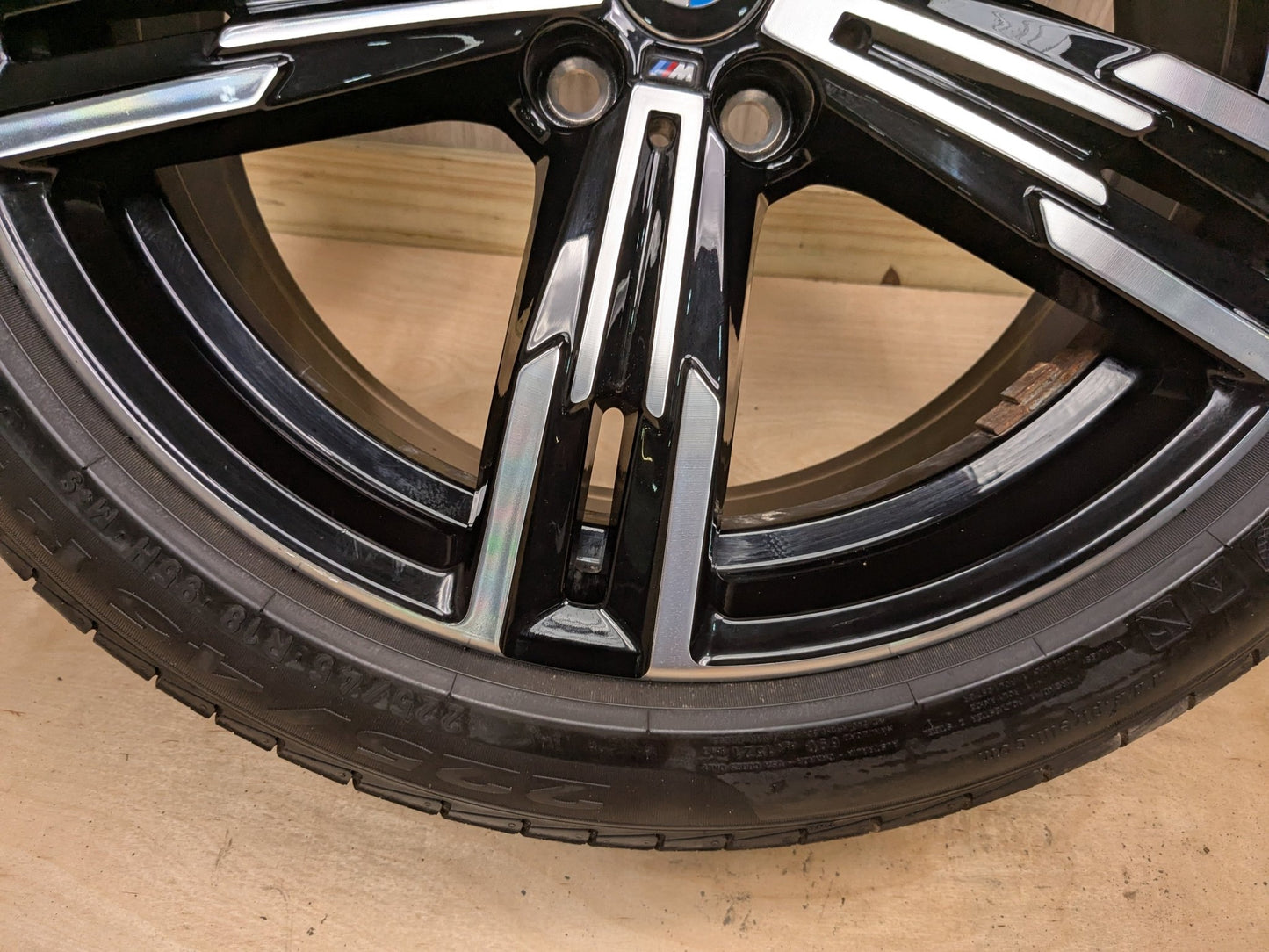 *22-25 OEM BMW G42 230 M240 Alloy Rim Wheel 18x7.5 ET25 Double Spoke Style 848M