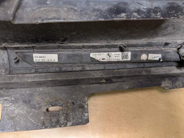 *16-22 OEM BMW G12 740 750 Left Driver Side Skirt Rocker Panel M PERFORMANCE