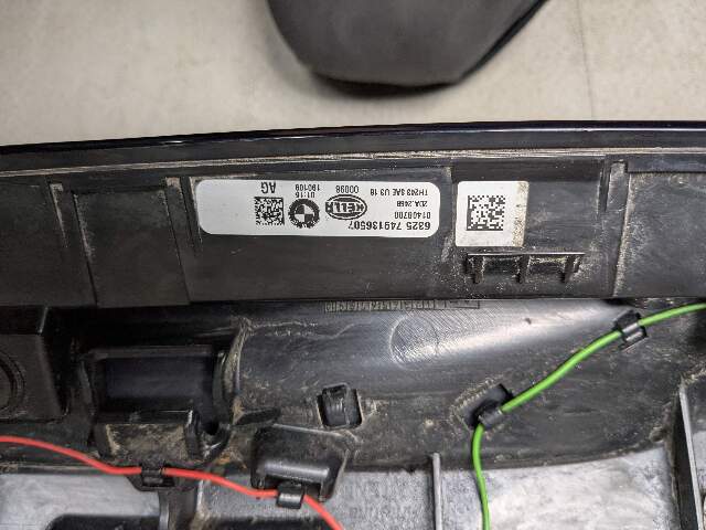 19-25 OEM BMW G05 X5 Rear Door Liftgate Spoiler Wing Molding Brake Light Panel