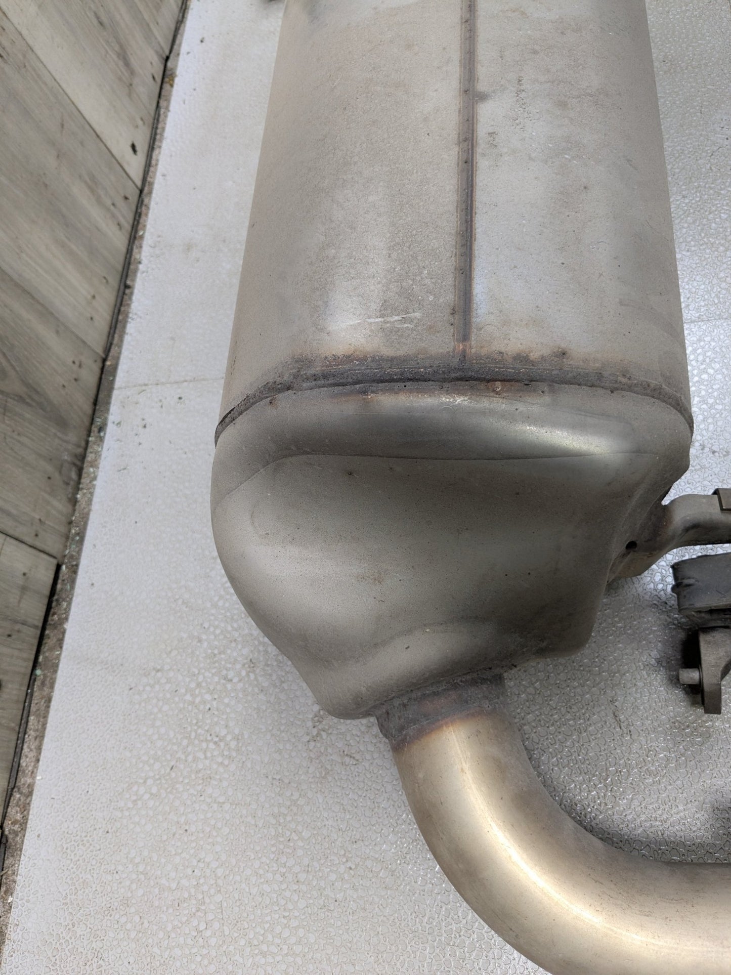 19-23 OEM BMW G20 330 Dual Exhaust Pipe Muffler Silver Tips B46 Engine