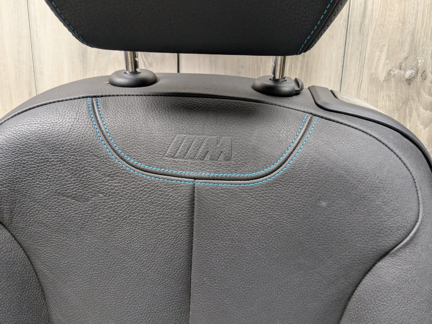 *OEM BMW F22 F87 M2 Driver Passenger Seats Door Panels Interior w Blue Stitching