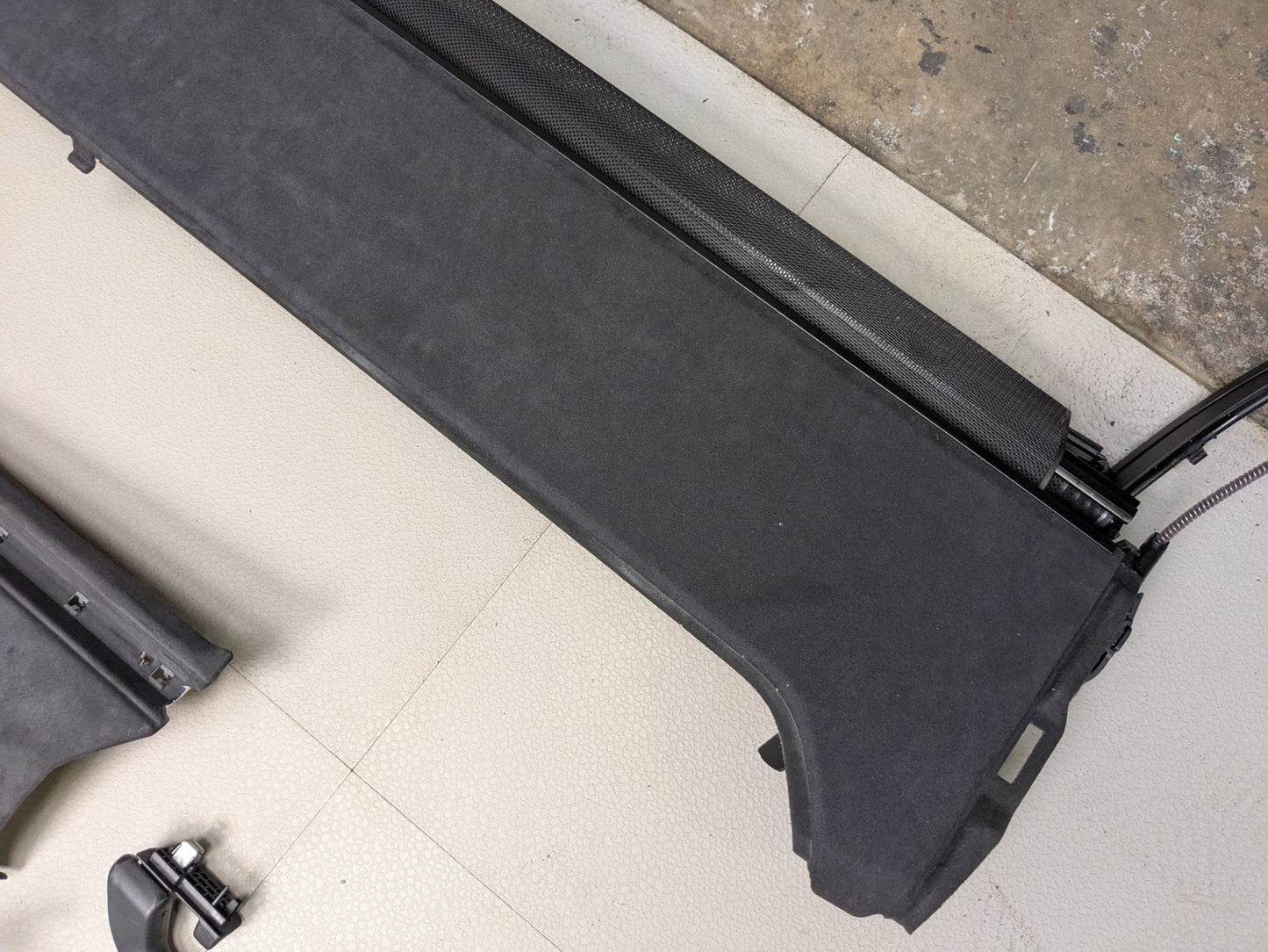 NOTE* OEM BMW G12 740 750 ALCANTARA Black Roof Headliner A B C D Pillar Trim SET