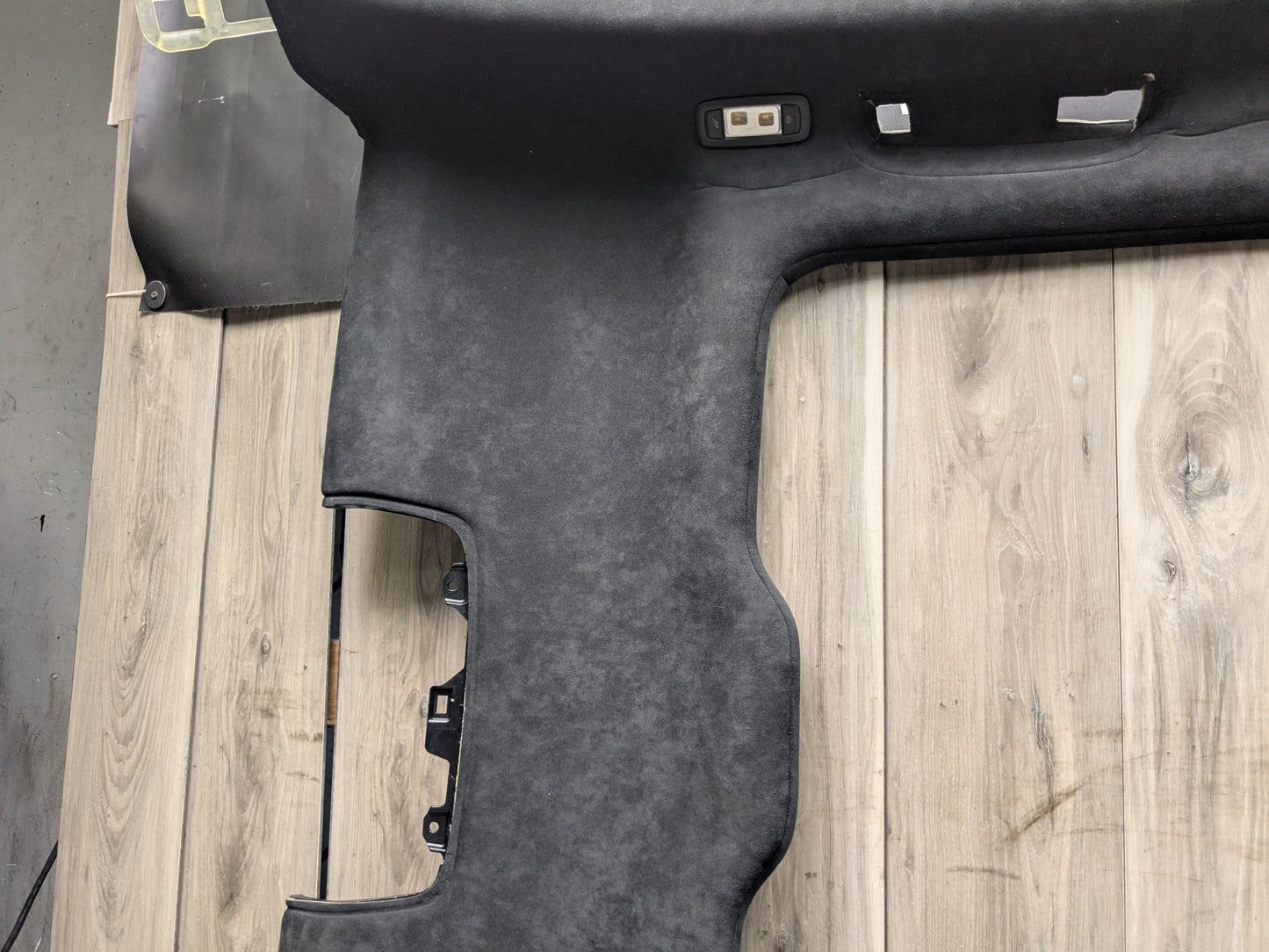 NOTE* OEM BMW G12 740 750 ALCANTARA Black Roof Headliner A B C D Pillar Trim SET