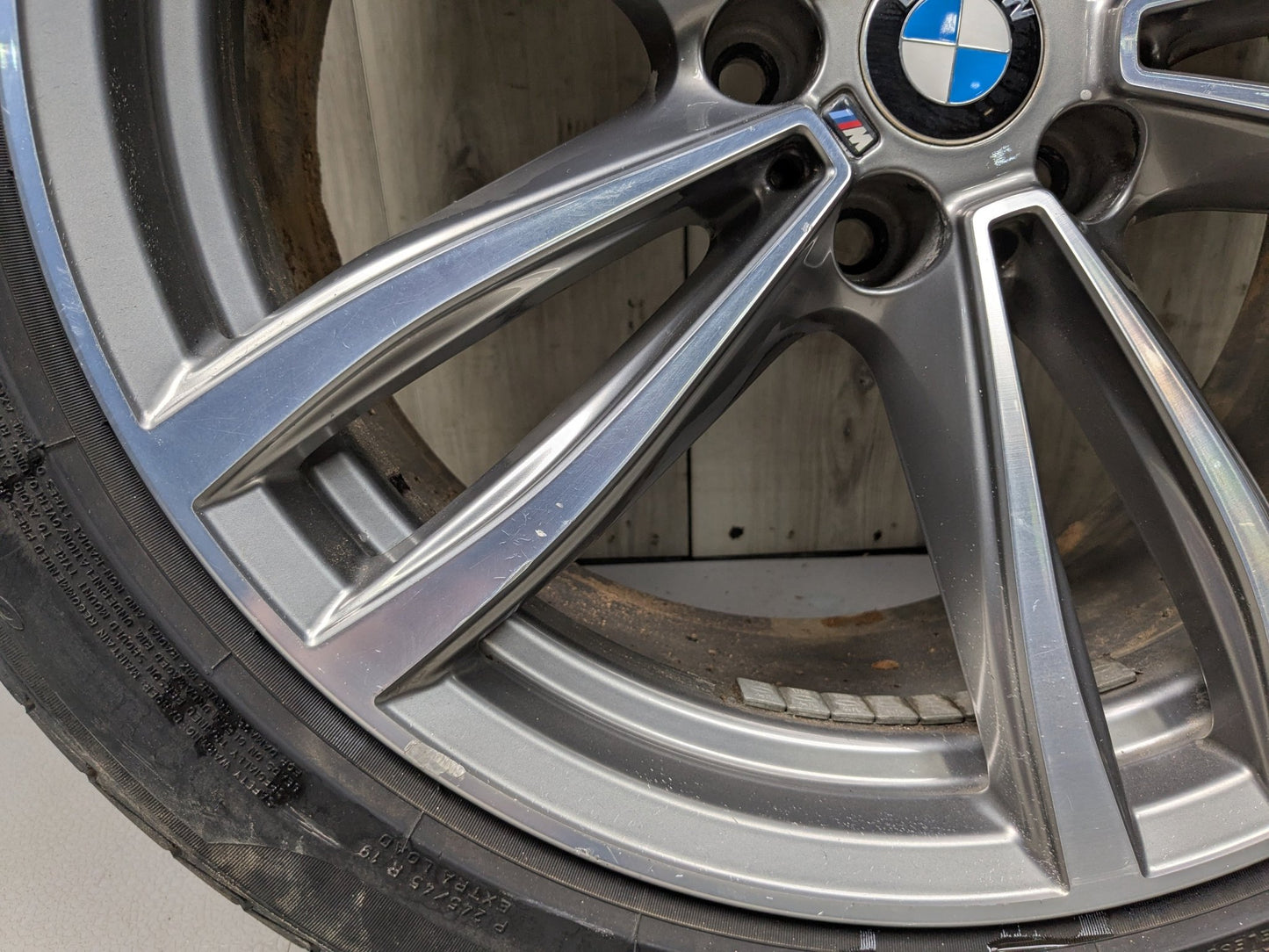 OEM BMW G11 G12 740 750 Wheel Rim 19x8.5" ET:25 Style M Double Spoke Style 647M