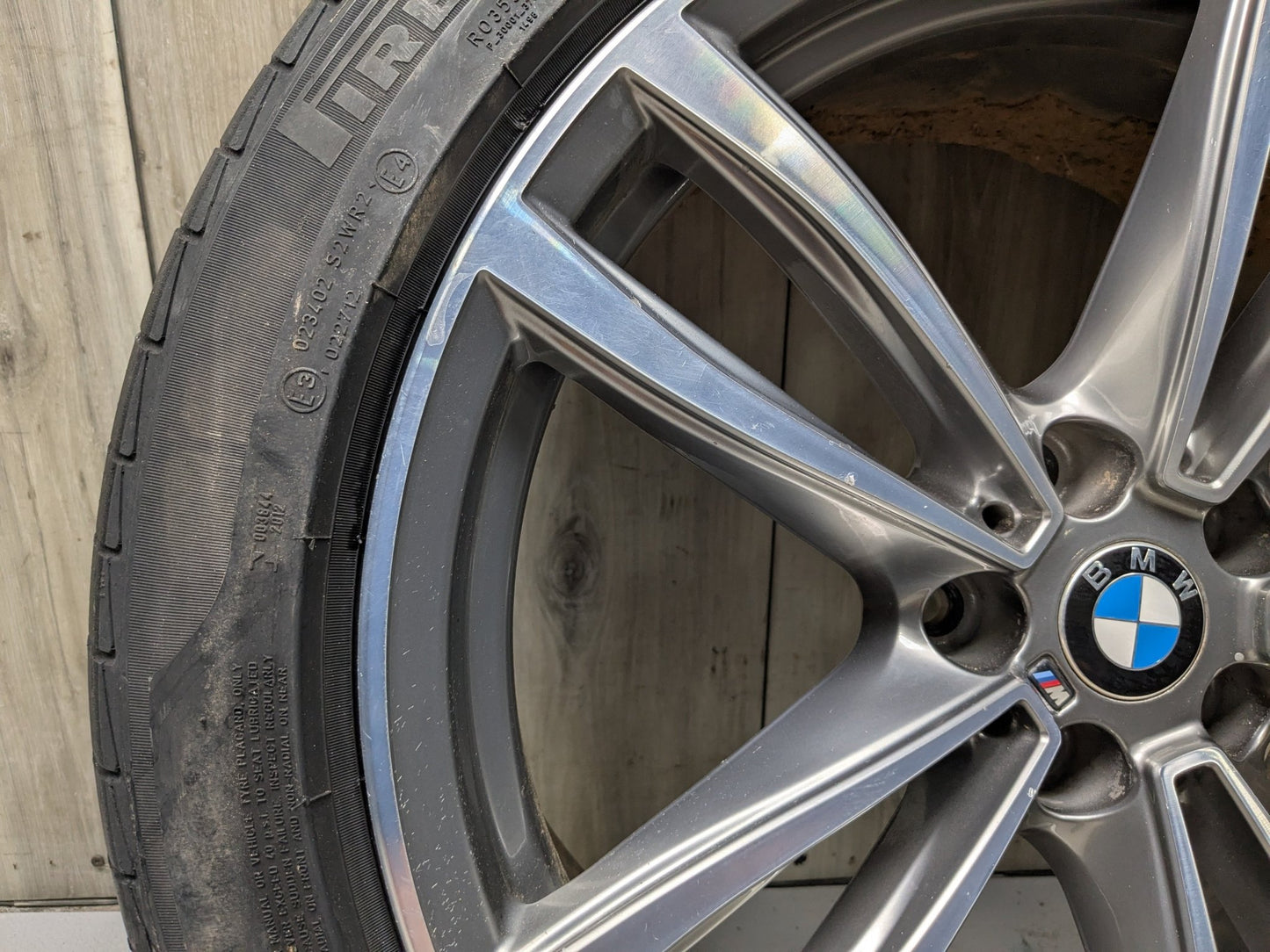 OEM BMW G11 G12 740 750 Wheel Rim 19x8.5" ET:25 Style M Double Spoke Style 647M