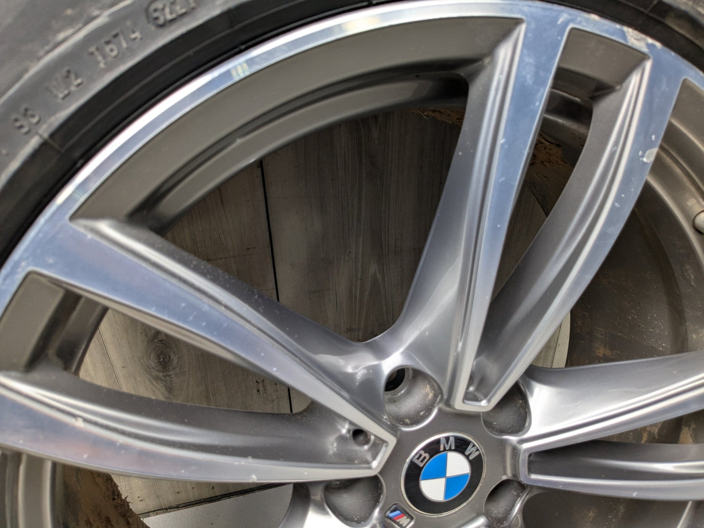 OEM BMW G11 G12 740 750 Wheel Rim 19x8.5" ET:25 Style M Double Spoke Style 647M