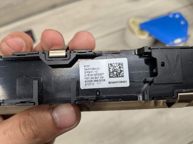 OEM BMW G20 G22 G23 330 M340 G80 M3 M4 Audio Control Radio Switch Button Brown