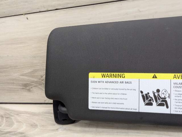 19-24 OEM BMW G20 G80 330 M340 M3 Left Driver Side Interior Sun Visor Black