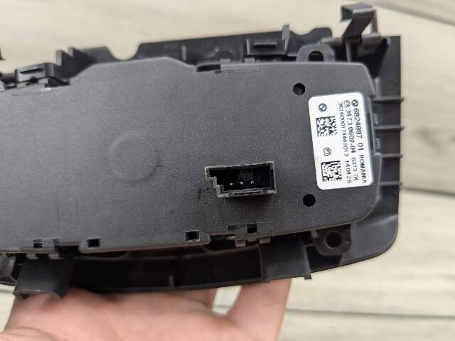 14-18 OEM BMW F15 F85 X6 X5 M Headlight Switch Control Panel Light Module BLACK