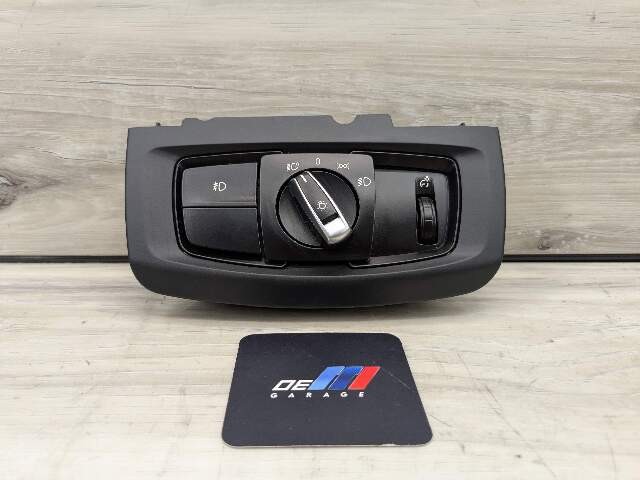 14-18 OEM BMW F15 F85 X6 X5 M Headlight Switch Control Panel Light Module BLACK