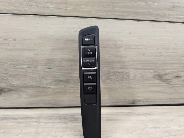 14-19 OEM BMW F15 F16 X5 X6 Center Console Traction Control Switch Panel Black