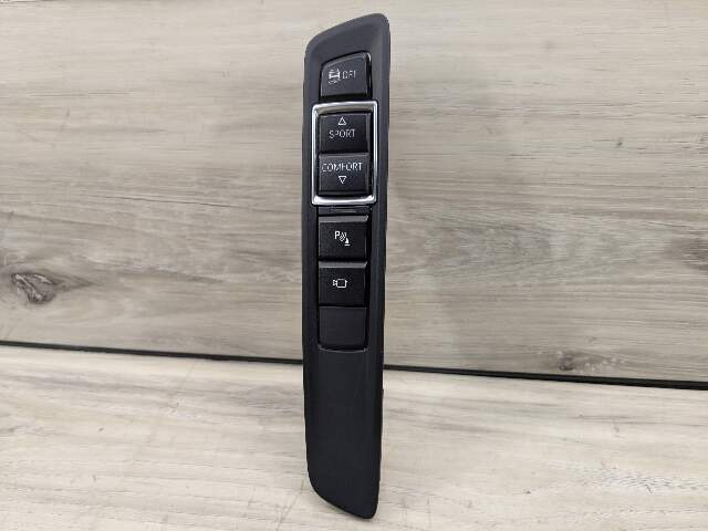 14-19 OEM BMW F15 F16 X5 X6 Center Console Traction Control Switch Panel Black